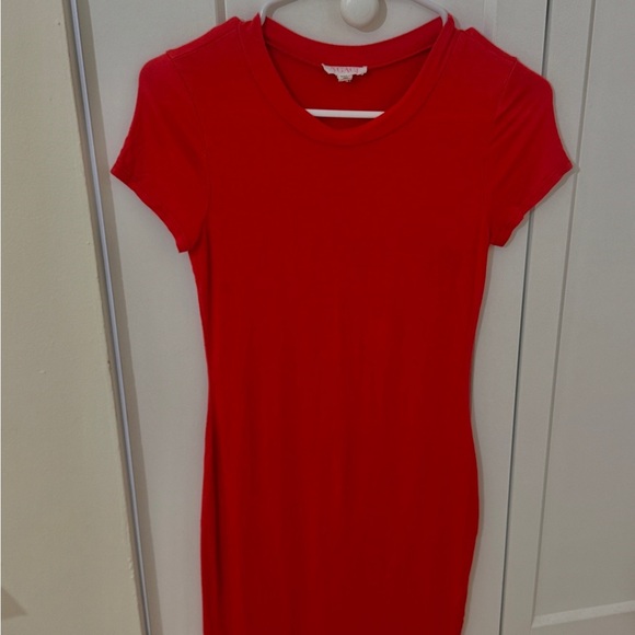 Red Short Sleeve Dress - Picture 1 of 1